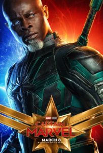Captain Marvel Character Poster - Djimon Honsou Korath